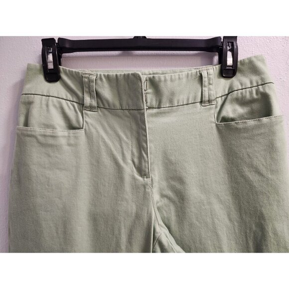 New York & Company Light Green Women Casual Business Work Pants Size 4 - Picture 3 of 10